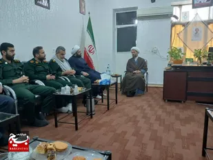 با امام جمعه شهرستان باغملک دیدار شد