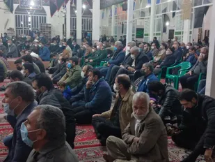 مراسم یادبود حاج قاسم سلیمانی در ابرکوه برگزار شد