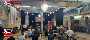 آیین سوگواری و عزاداری شهادت امام رضا (ع) در مسجد حضرت حجت (عج) مشهد