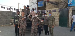 آموزش کاربرد توپ ۲۳میلیمتری ضدهوایی به بسیجیان سمنانی