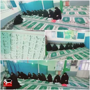 حلقات صالحین در آستانه ماه رجب در اردل