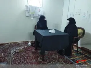 جلسه مشاوره تربیت فرزند و مسائل خانوادگی در پایگاه حضرت خدیجه (س)