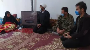 دیدار باخانواده شهید محمدکاظم قندی