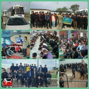 برپایی اردوی راهیان پیشرفت درآغاجاری