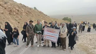 حضور بسیجیان استان ایلام در مراسم صعود به یادمان شهدای بازی دراز