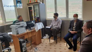 برگزاری جلسه هماهنگی طرح عمران روستا توسط  بسیج مهندسین عمران بجنورد
