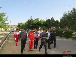 پیاده روی عمومی در شهرستان کیار
