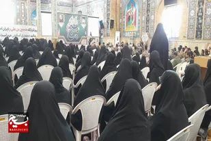 ویژه برنامه اجتماع بسیجیان در سرخه برگزار شد