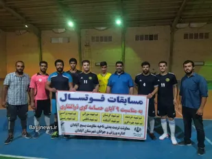 برگزاری مسابقات فوتسال به مناسبت ۹آبان در آبادان