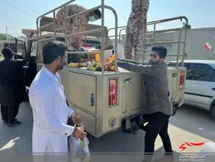 رزمایش گروه های جهادی و توزیع هدایای رهبری در راسک برگزار شد