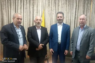 دیدار اعضای جهاد اسلامی فلسطین و حزب&zwnj;الله