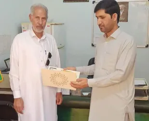 تجلیل از فرمانده پیشکسوت بسیج اصناف در ایرانشهر