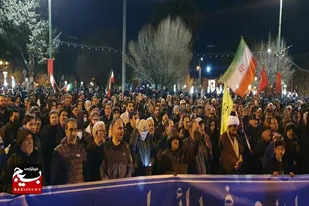 حضور با صلابت مردم تویسرکان در سومین روز شهادت رهبر انقلاب