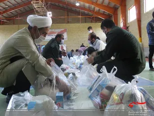 احسان علوی در قالب رزمایش &laquo;کمک مومنانه&raquo; در سپاه عجب شیر