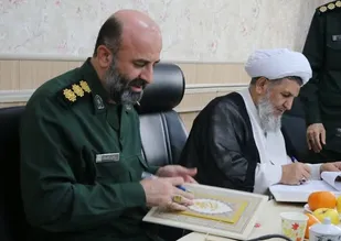 امضای تفاهمنامه همکاری میان سازمان ورزش بسیج و معاونت امور خانواده سپاه برای حمایت از خانواده&zwnj;های کارکنان