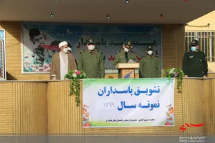 تجلیل از پاسداران نمونه سپاه انصارالحسین(ع) همدان