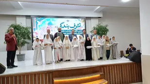 جشن تکلیف ۳۵ فرزند دختر کارکنان پلیس خراسان جنوبی با عنوان &laquo;تشرف بندگی&raquo;
