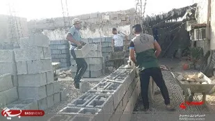 &zwnj;عزم&zwnj;جهادی&zwnj;بسیجیان برای ساخت و تکمیل 4&zwnj;مسکن&zwnj;&zwnj;&zwnj;برای&zwnj;محرومان در رودان