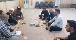 برگزاری جلسه هماهنگی موکب انصار الولایه رغیوه، شهرستان هفتکل