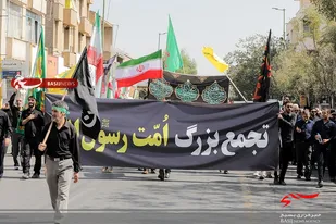 اعلام انزجار هیئات مذهبی قم از اغتشاشگران+تصاویر