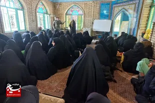 فراخوانی گردان کوثر حوزه ریحانه&zwnj;النبی (س) شهرستان کبودراهنگ