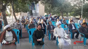 دورهمی پیشکسوتان جهاد و شهادت در زرندیه