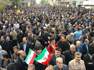 برپایی راهپیمایی حمایت از امنیت و اقتدار کشور  در البرز