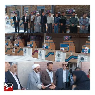 توزیع۲۸ سری جهیزیه بین نوعروسان جوینی 