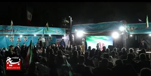 برپایی موکب جهادی پیشگیری از وقوع جرم استان قزوین در شهر اسفرورین تاکستان
