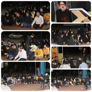 برگزاری مراسم بزرگداشت شهدای راه خدمت در مجتمع آموزش عالی بم