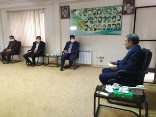 دیدار رییس سازمان بسیج کارگران و کارخانجات کشور با دبیر مجمع تشخیص مصلحت نظام