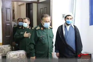 حضور سردار سلیمانی در محله آسیب دیده کوی غفاری ساری