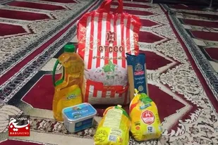 از شناسایی خانواده های کم برخوردار تا توزیع 10 بسته معیشتی در میان آنها