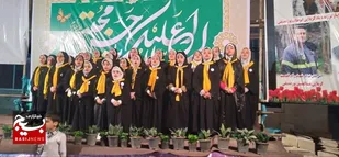 جشن میلاد امام حسن (ع) در عباس آباد برگزار شد