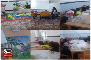 پویش کتابخوانی در پایگاه بسیج سرخه برگزار شد