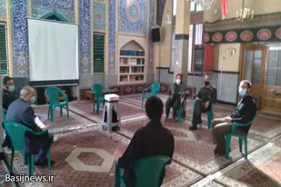 بازدید بازرسان بسیج محلات از پایگاه&zwnj;های حوزه شهید خادم پر همدان