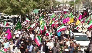 تشکر از حضور مردم هرمزگان بمناسبت راهپیمایی ضد آشوب