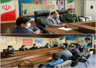 برگزاری نشست بصیرتی 9دی در پایگاه شهید رجایی حوزه بسیج کارمندی در دهلران