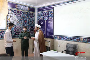تجلیل از مدیران و مسئولین  بسیجی برتر در شهرستان سامان