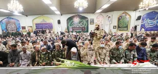 تشییع پیکر سرباز شهید احمد لطفی