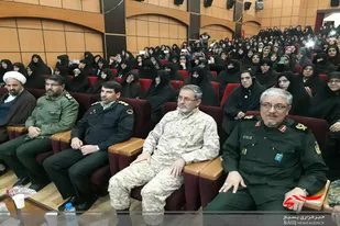 اجتماع بزرگ بسیجیان در بهار برگزار شد