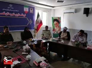 برگزاری نشست جهاد تبیین به مناسبت هفته عقیدتی سیاسی در قصرقند&nbsp;