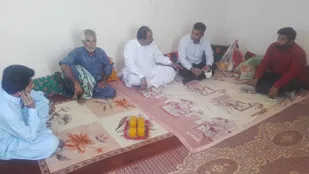 با خانواده شهید بلوچی در نیکشهر دیدار شد
