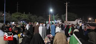 جشن ولایت و فریاد &laquo;مرگ بر آمریکا&raquo; در پارک گلستان گتوند