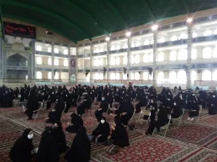 تاسوعای حسینی در حسینیه بزرگ توسط حوزه نرجس خاتون ناحیه مرکزی یزد
