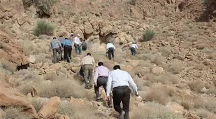 کوهپیمایی کانون&zwnj;های بسیج جامعه پزشکی مشهد در کوهستان جبل&zwnj;النور