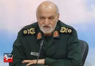 پیام تسلیت فرمانده سپاه امام رضا علیه السلام در پی آسمانی شدن همسر شهید برونسی