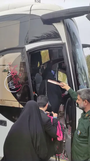 ۴۵ نفر از طبس به راهیان نور اعزام شدند.