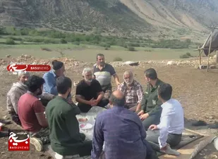 دیدار مسئول سازمان بسیج عشایری سپاه کربلا با عشایران بخش کجور