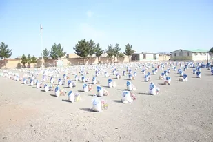 توزیع ۱۰۰۰ سبد معیشتی بین محرومان در رشتخوار